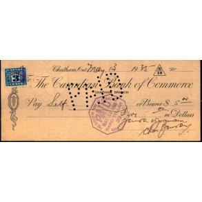 The Canadian Bank of Commerce 1935