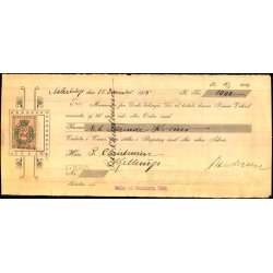 Handelsbanken Viborg - 1916 - Veksel 1000,- kr