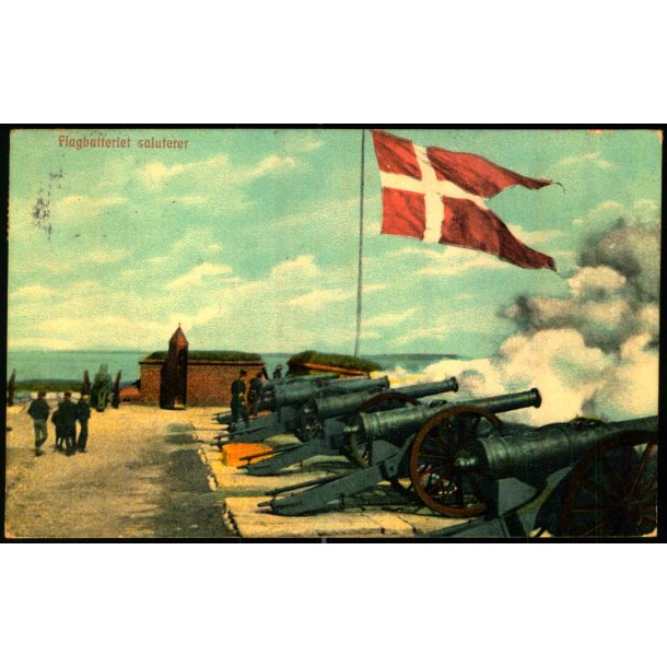 Flagbatteriet saluterer - J.M. 401 - Brugt