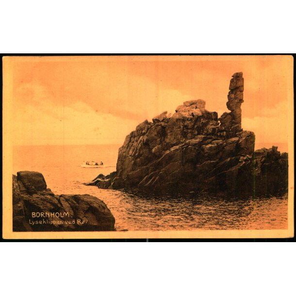 Bornholm - Lyseklippen ved R - Frits Srensen 2590 - Ubrugt
