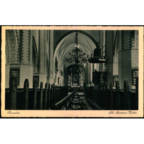 Randers - Skt. Mortens Kirke - Rudolf Olsen 1003 - Ubrugt