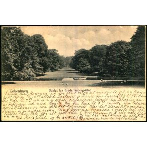 Kbenhavn - Udsigt fra Frederiksberg Slot - CR 67 - Brugt