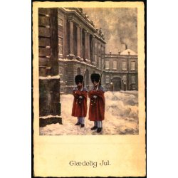 P. Fischer - Gl�delig Jul -  Amalienborg - u/n - Brugt