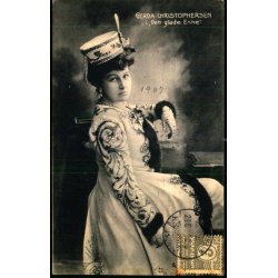 Gerda Christophersen i Den Glade Enke - P. Heckscher 2361 - Brugt