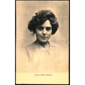 Frk. Gudrun Carlson - u/n - Ubrugt