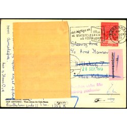 Postkort fra Italien 25 Sept. 1973  - til Kalundborg  - Til returpostkontoret -1356 Kbenhavn K