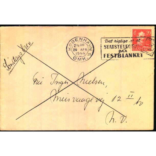 Sndagsbrev - Til Kbenhavn hv - 29 - 4 - 44