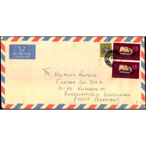 Luftpost Brev fra Kenya til Tyskland - 7 - 2 - 81