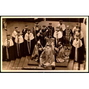 Coronation - Dronning Elizabeth  II - Westminster Abbey - Ubrugt