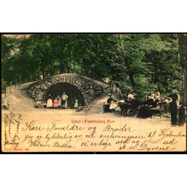 Kilden i  Frederiksberg Have - C, St. 595 - Brugt