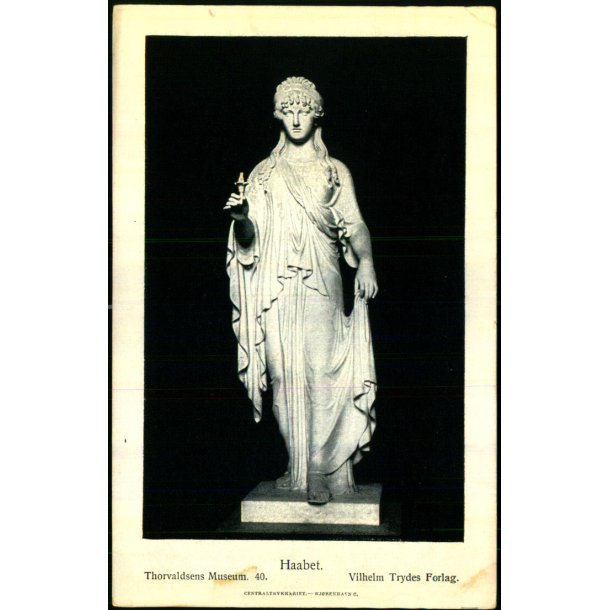 Thorvaldsens Museum 40 - Haabet - V. Trydes Forlag u/n - Ubrugt