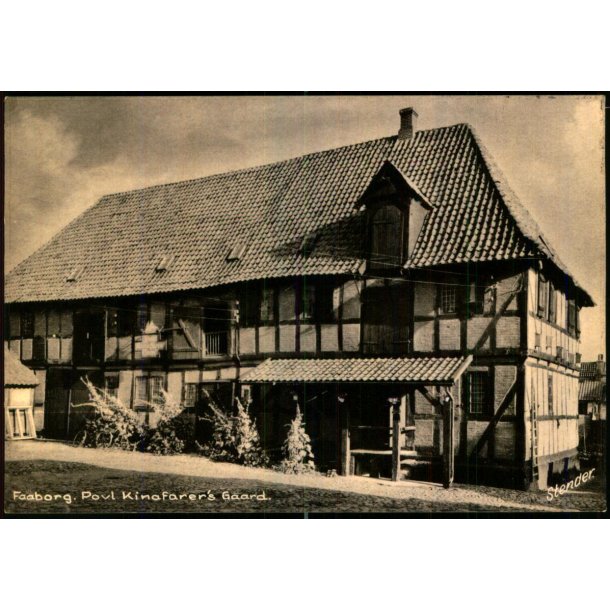 Faaborg -  Poul Kinafares Gaard -   Stender F. 1014 K - Ubrugt