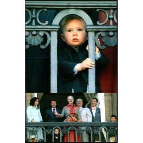 Prins Christian - Det danske Kongehus - Kortgrden KON 001 - Ubrugt