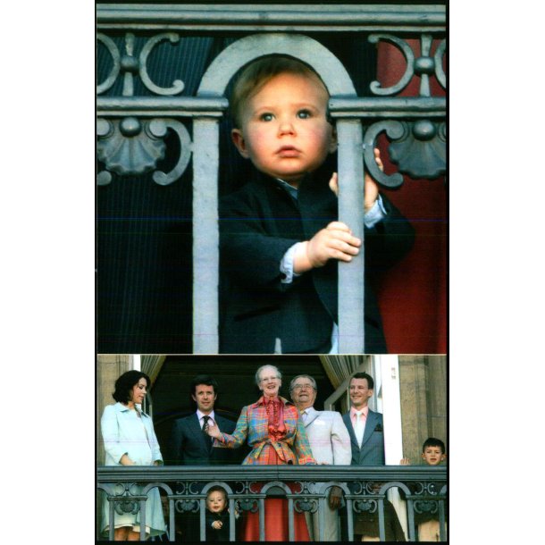 Prins Christian - Det danske Kongehus - Kortgrden KON 001 - Ubrugt