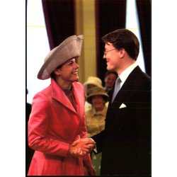 Prins Constantijn - Prinsesse Laurentien - Holland -  Hallmark 556 - Ubrugt