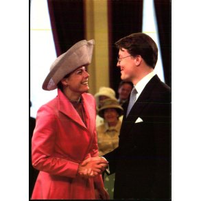 Prins Constantijn - Prinsesse Laurentien - Holland -  Hallmark 556 - Ubrugt