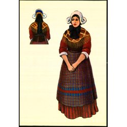 Dansk egnsdragt fra Vest Sjlland - ca. 1800 - Odense T.K. 8351 - Ubrugt