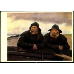 M. Anker - To Fiskere - Skagen Museum u/n - Ubrugt