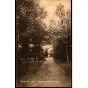 Bornholm - Nex - Spadsererstien til Balka - Peter Alstrup 3576 - Ubrugt