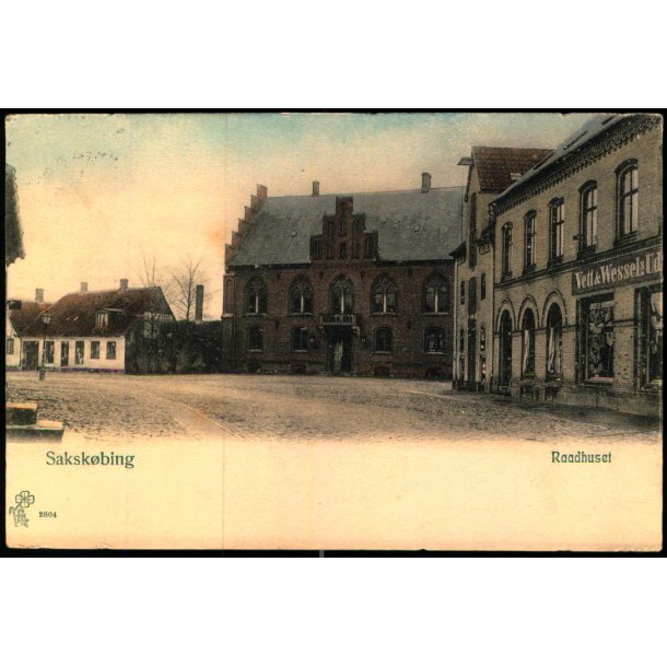 Saxk�bing  - Raadhuset - Peter Alstrup 2804 - Brugt
