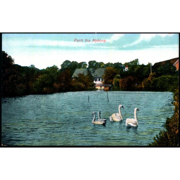 Parti fra Nyborg - C.F. Eneret 584 - Ubrugt