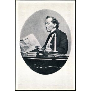 H.C. Andersen fotograferet 1868 - ELM Serie 1 - Ubrugt