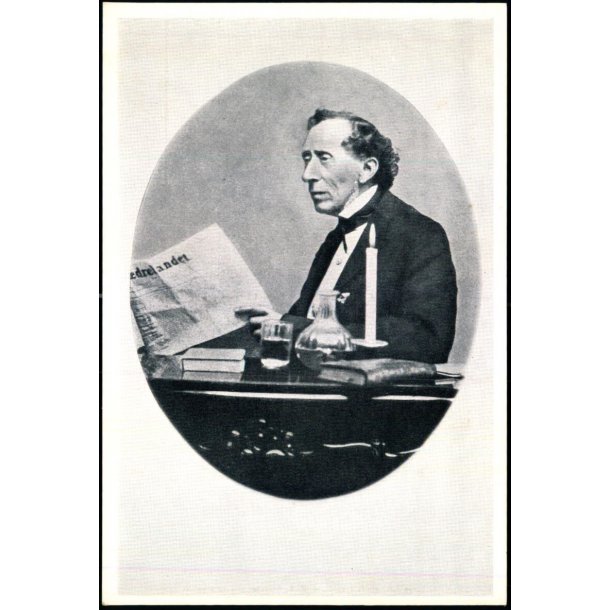 H.C. Andersen fotograferet 1868 - ELM Serie 1 - Ubrugt