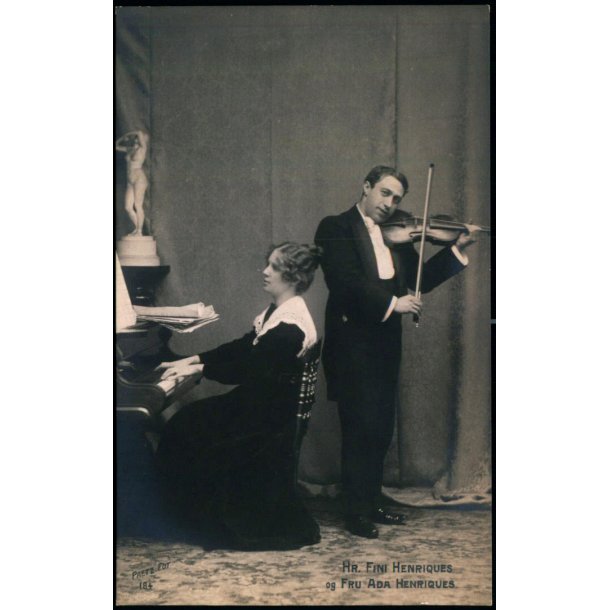 Hr. Fini Henriques og Fru Ada Henriqes - Alex Vincent 184 - Ubrugt