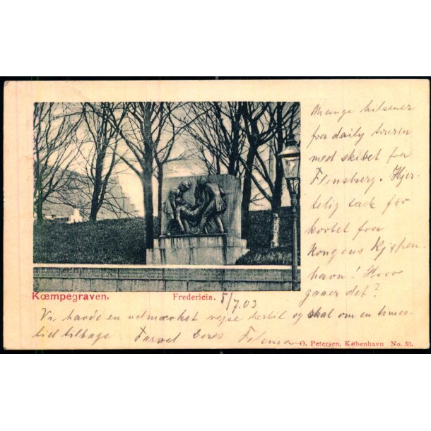 K�mpegraven - Fredericia - O.Petersen 30 - Brugt