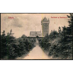 Esbjerg - Pavillonen og Vandtaarnet - Engers Hansen u/n - Brugt