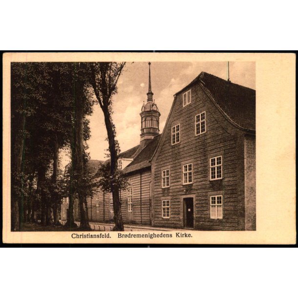Christiansfeld - Brdremenighedens Kirke - Fr. Martin 74 - Ubrugt 