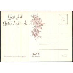 Jenny Nystrm - God Jul - Gott Nytt r - Eliasson u/n - Ubrugt