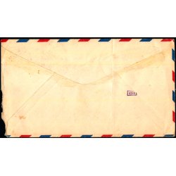 Luftpost Brev fra U.S.A. til Danmark - 21 - 10 - 1940 - Censureret