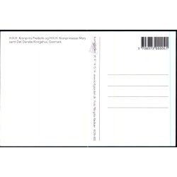 Kronprins Frederik og Kronprinsesse Mary - Kortg�rden KON 002 - Ubrugt