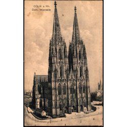 Feldpost - Cln 18 - 12 - 15  - Til Apenrade - Billedside : Cln a Rh.