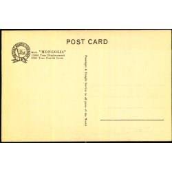 M/S "Mongolia" - The East Asiatic Compagany Lit. - u/n - Ubrugt