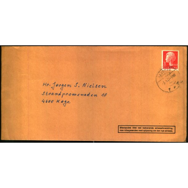 Perfin - Hjemmevrnet p Brev - Stemplet 3 - 6  - 81 - Brugt