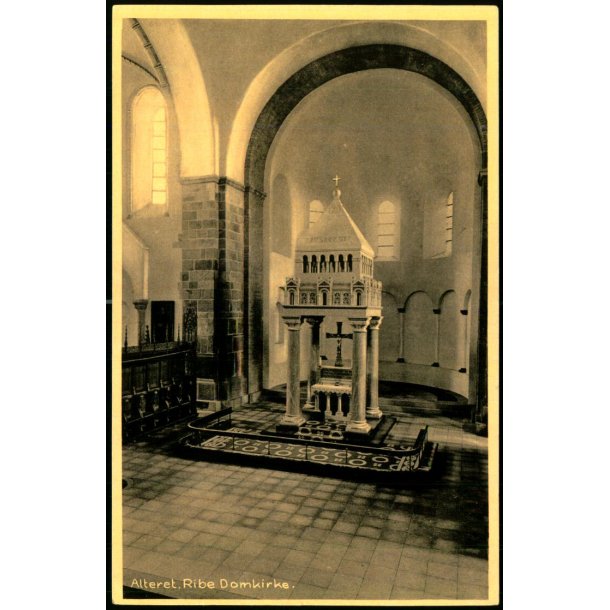 Alteret Ribe Domkirke - Foto - Lauridsen 93394 - Ubrugt
