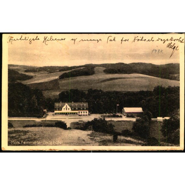 Mols - Femm�ller Badehotel - Ebeltoft Bogh. E. 1 - Brugt