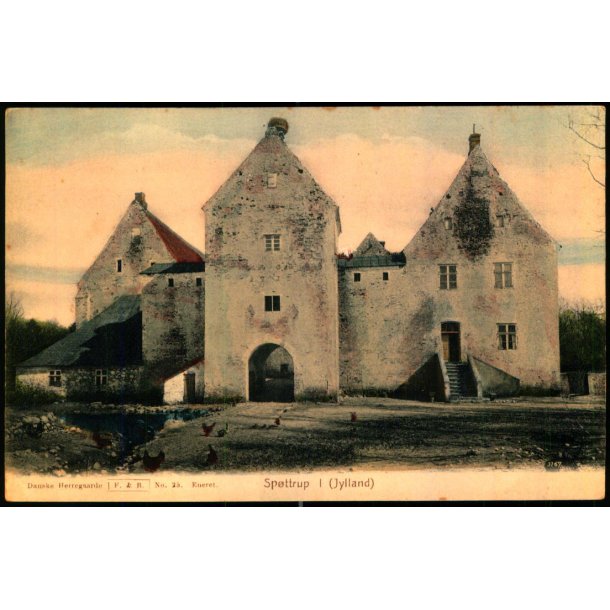 Sp�ttrup I Jylland - Danske Herregaarde - F&B 25 - Ubrugt