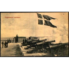 Flagbatteriet saluterer - J.M. 262 - Brugt