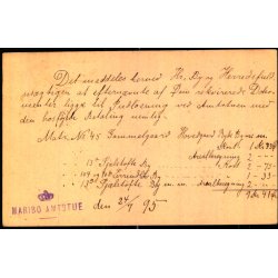 Maribo Amtsstue 24 - 7 - 95 - Helsagskort u/n - Brugt