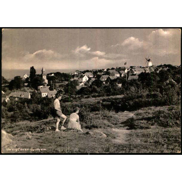 Udsigt over Gudhjem - Colbergs Bogh. 2831 - Brugt