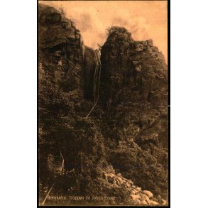 Bornholm - Trappen til Johns Kapel - Rnne Bogh. 51056 - Brugt