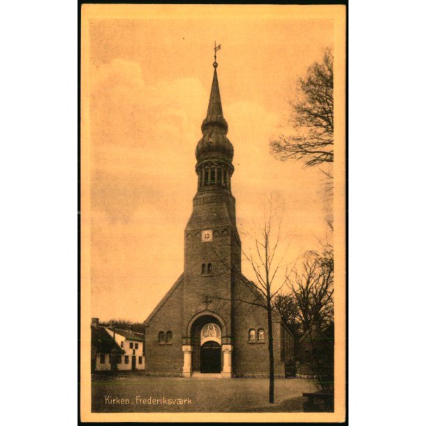 Frederiksv�rk - Kirken - A. Jensens Bogh. 24802 - Ubrugt