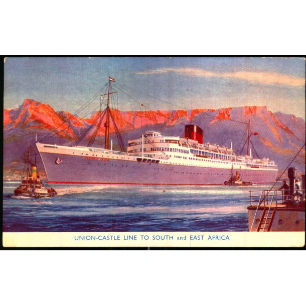 Pretoria Castle - Union Castle Lines - Ubrugt