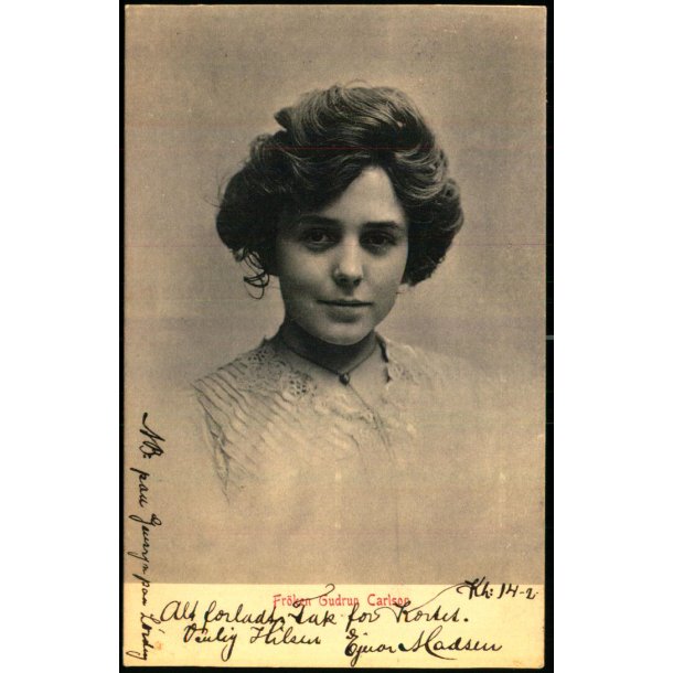 Frk. Gudrun Carlson - u/n - Brugt