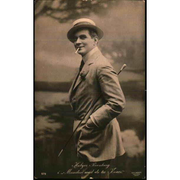 Holger Reenberg I Manden med de tre Koner - Alex Vincent 670 - Ubrugt