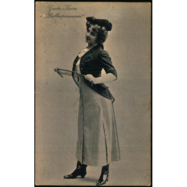 Gerda Krum i Dollarprinsessen - Alex Vincent 1799 - Ubrugt