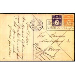 Sndagsbrev - Postkort  til Sborg 21 - 10 - 34